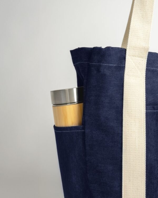 Carry All V1 Denim Totebag Common Days - Image 3