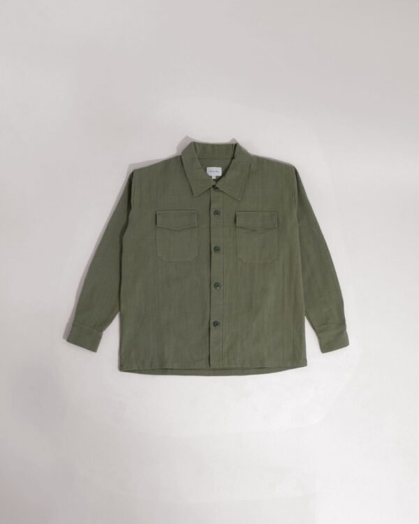 Relaxed Linen Overshirt - Image 10