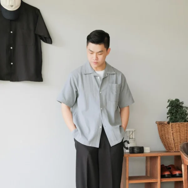 Relaxed Linen Shirt - Image 9