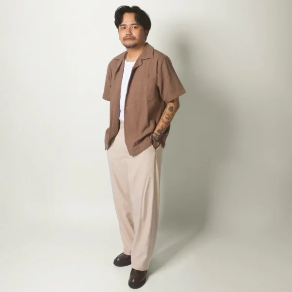 Relaxed Wide Trouser Pants - Image 6