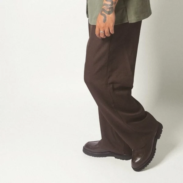 Relaxed Wide Trouser Pants - Image 5