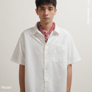 Slick Boxy Shirt Broken White - Common Days