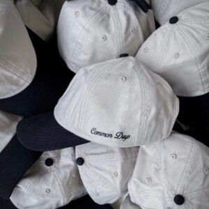 Minimalism Common Days Cap Two Tone Black Green Cream