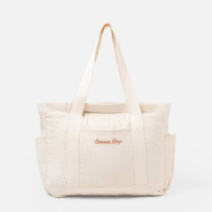 Carry All V1 Corduroy Totebag Broken White Common Days