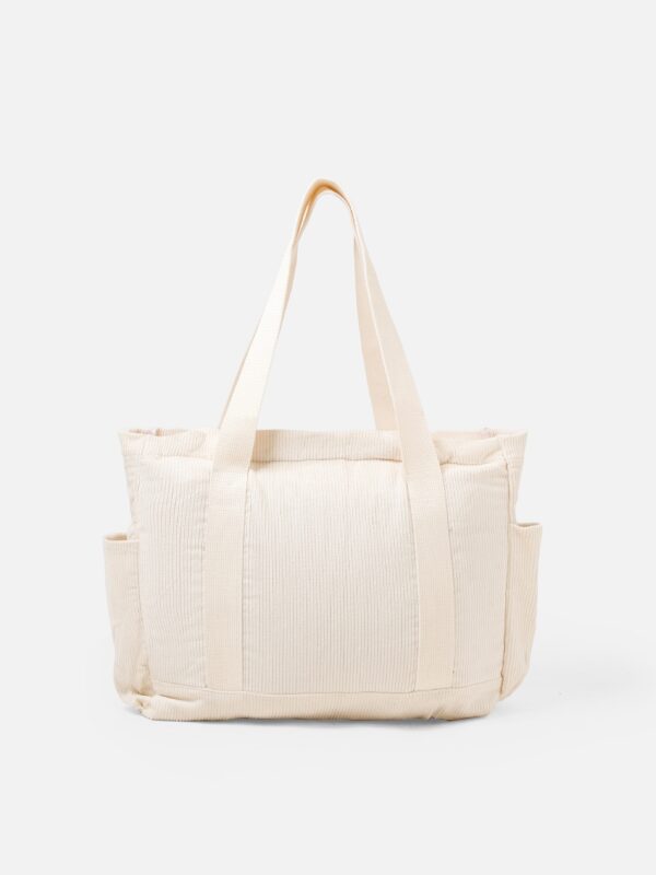 Carry All V1 Corduroy Totebag Broken White Common Days - Image 5