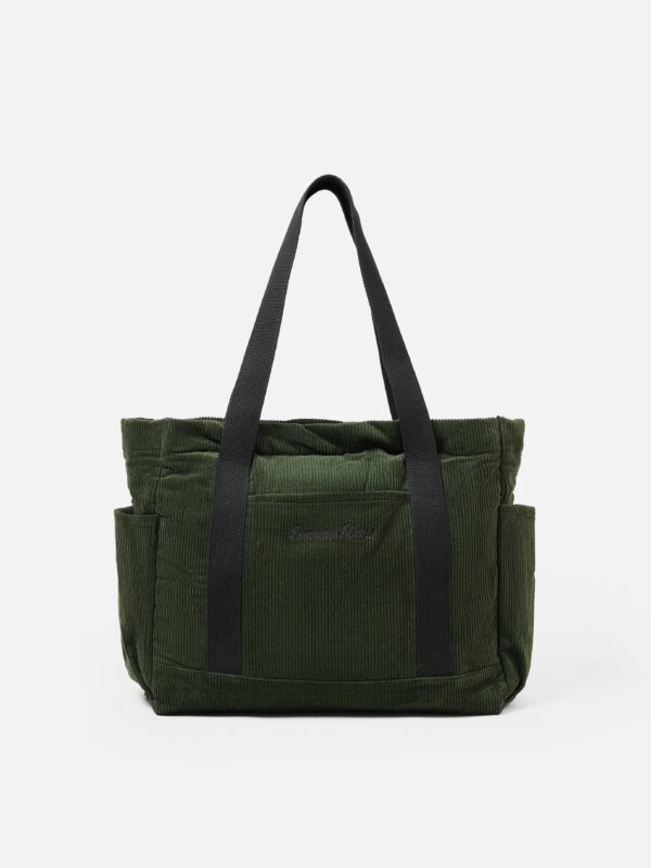 Carry All V1 Corduroy Totebag Forest Green Common Days