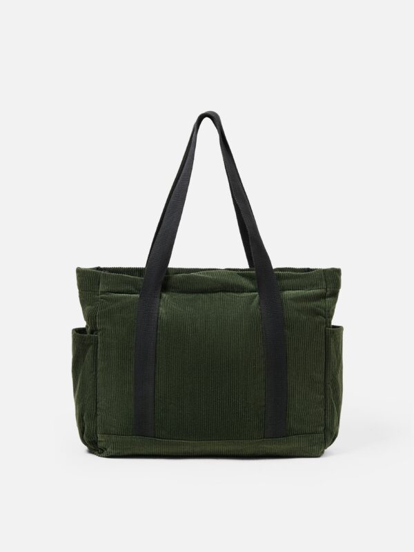 Carry All V1 Corduroy Totebag Forest Green Common Days - Image 5