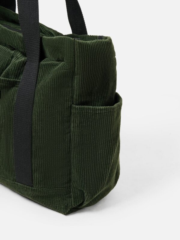 Carry All V1 Corduroy Totebag Forest Green Common Days - Image 3