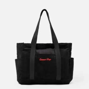 Carry All V1 Corduroy Totebag Jet Black Common Days