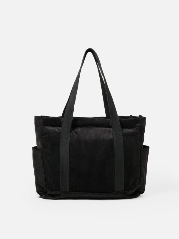 Carry All V1 Corduroy Totebag Jet Black Common Days - Image 5