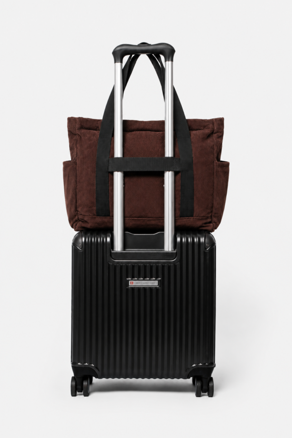 Carry All V1 Corduroy Totebag Dark Brown Common Days
