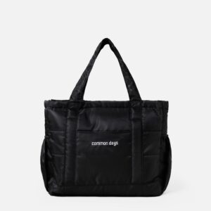 Carry All V1 Puffy Totebag Black