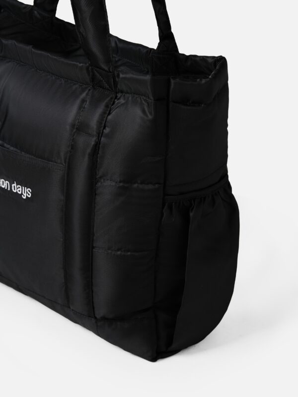 Carry All V1 Puffy Totebag Black - Image 3