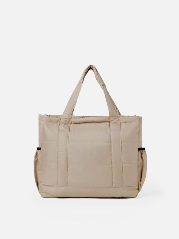 Carry All V1 Puffy Totebag Cream - Image 5