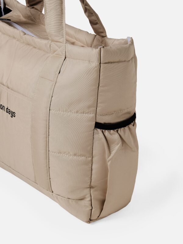 Carry All V1 Puffy Totebag Cream - Image 3
