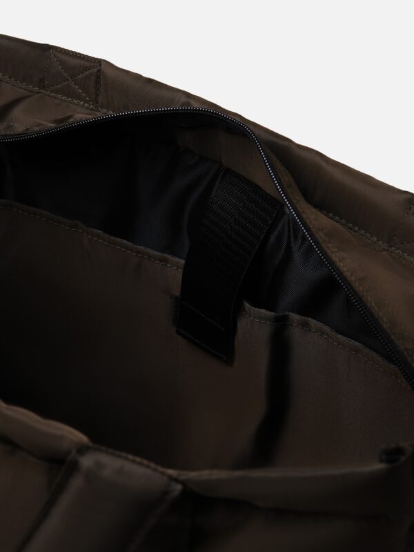 Carry All V1 Puffy Totebag Olive - Image 2