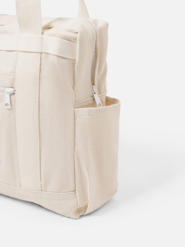 Travel Totebag Broken White Canvas Common Days - Image 3