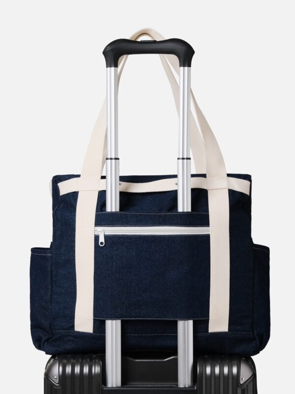 Travel Totebag Blue Denim Common Days - Image 6
