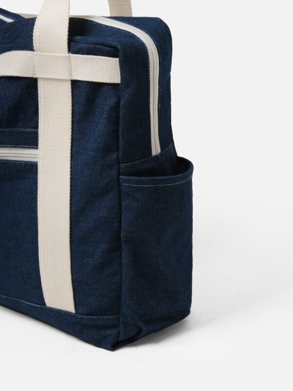 Travel Totebag Blue Denim Common Days - Image 3