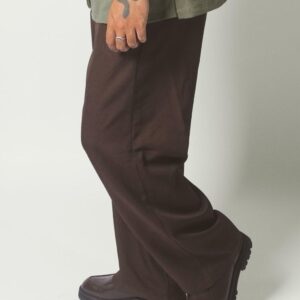 Common Days | Relaxed Wide Trouser Pants Truffle Brown