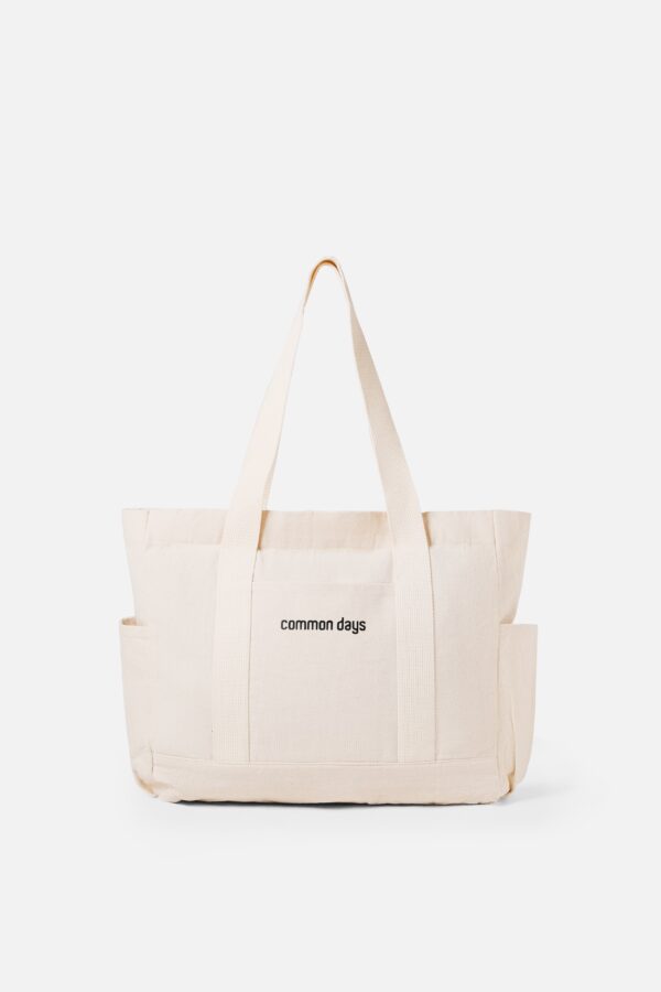 Carry All V1 Totebag Broken White Common Days