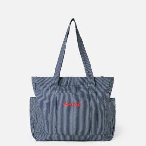 Carry All V1 Denim Stripe Totebag Common Days