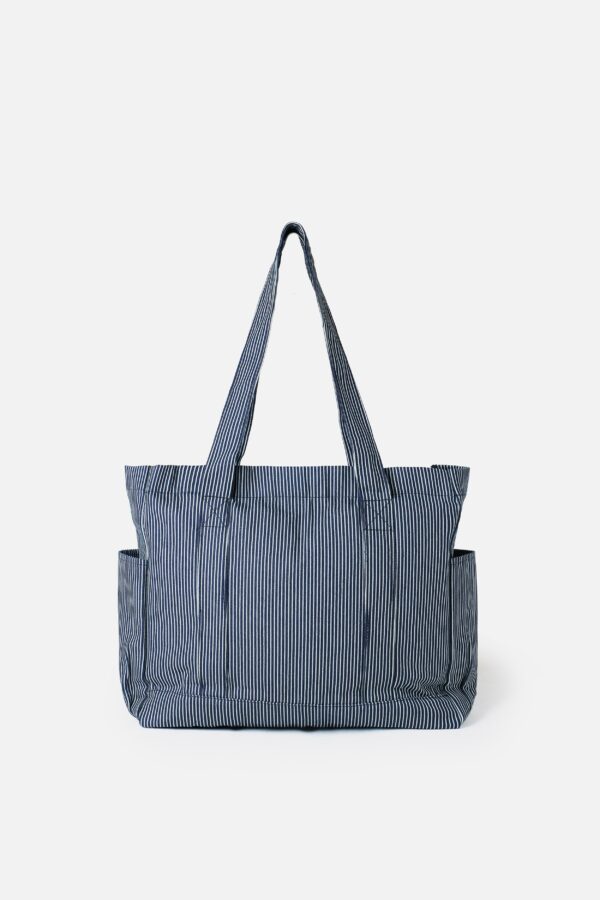 Carry All V1 Denim Stripe Totebag Common Days - Image 5