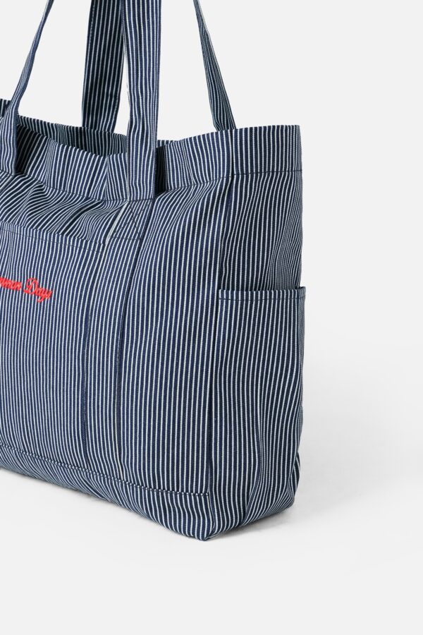 Carry All V1 Denim Stripe Totebag Common Days - Image 3