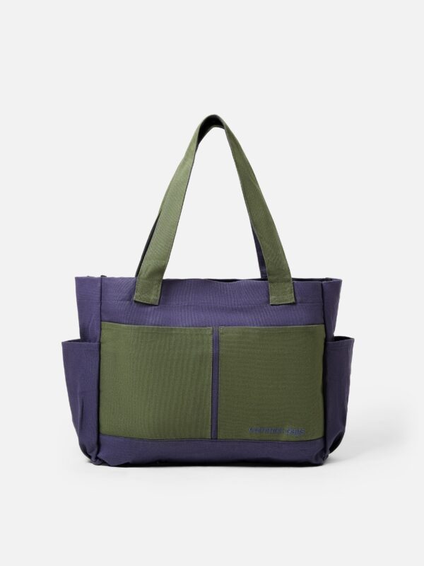 Carry All V2 Totebag Twotone Army & Navy Common Days