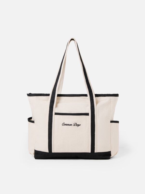 Carry All V1 Vintage Totebag Black Common Days