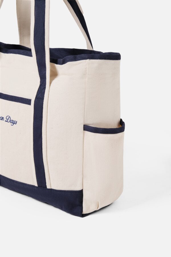 Carry All V1 Vintage Totebag Navy Common Days - Image 3