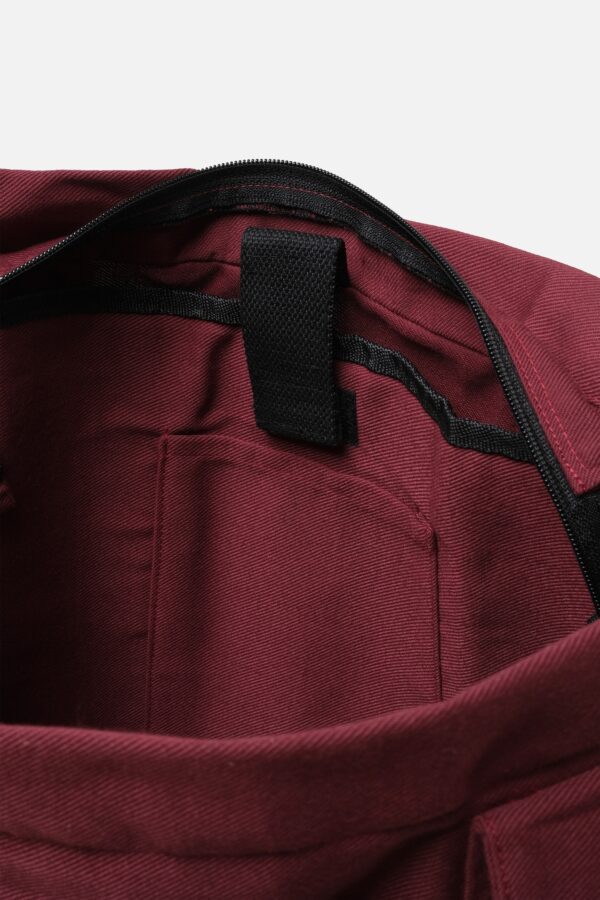 Carry All V1 Totebag Maroon Common Days - Image 2
