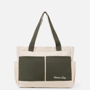 Carry All V2 Totebag Twotone Broken White & Army Common Days