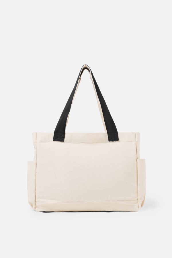 Carry All V2 Totebag Twotone Broken White & Black Common Days - Image 5