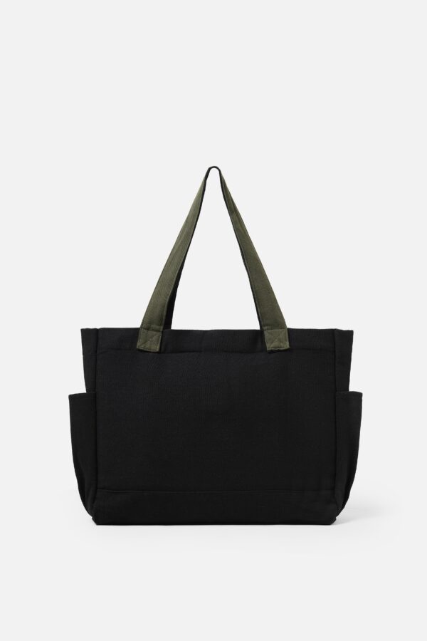 Carry All V2 Totebag Twotone Black & Army Common Days - Image 5