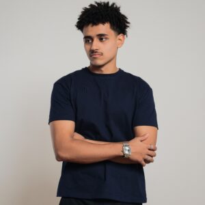 Common Days | 16s Classic Fitted Tee Navy