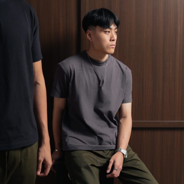 Common Days | 16s Classic Fitted Tee Grey