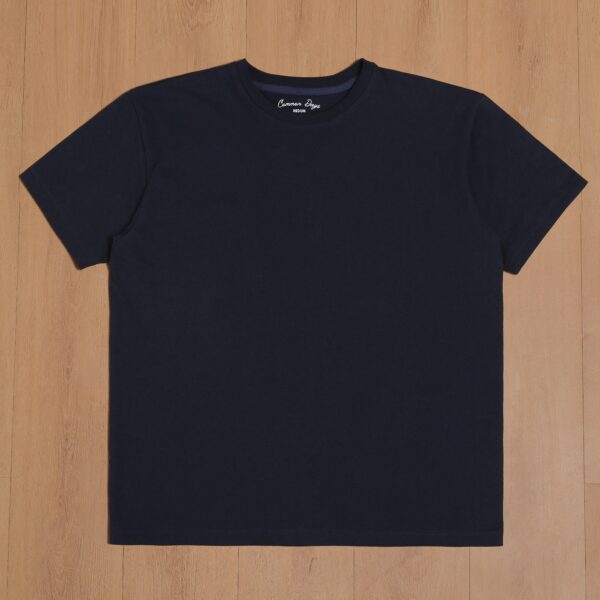Common Days | 16s Classic Fitted Tee Navy