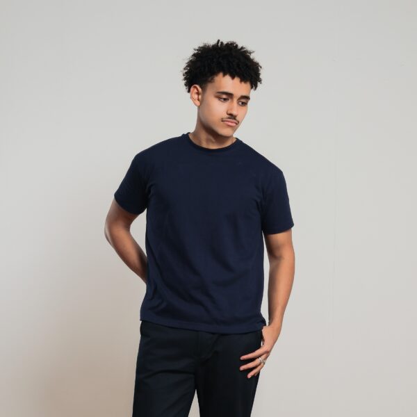 Common Days | 16s Classic Fitted Tee Navy