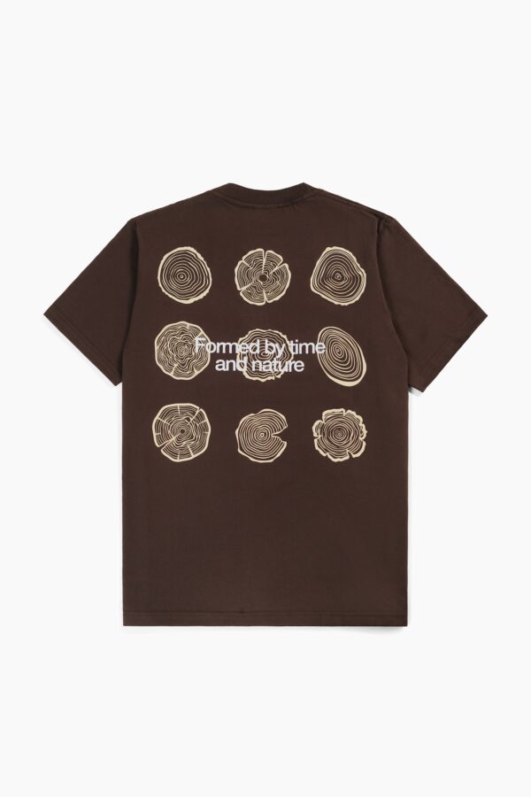 Common Days | Tshirt kaos Formed by time and nature Green Dark Brown